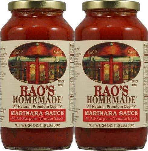 Rao's Homemade All Natural Marinara Sauce, 24 Ounce (Pack of 2) Pack of 2