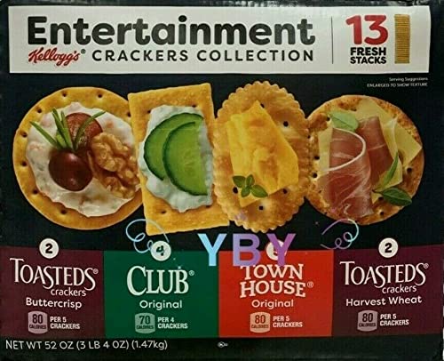 KELLOGGS ENTERTAINMENT CRACKERS 52OZ 3.25LMS