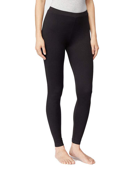 32 Degrees Womens Cozy Heat Baselayer Comfy Lounge Pajama Legging, Black, Small