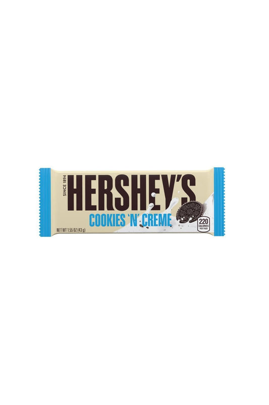 Hershey’s Cookies ‘n’ Creme Bar, 1.55-Ounce Bar, 36-Count Box