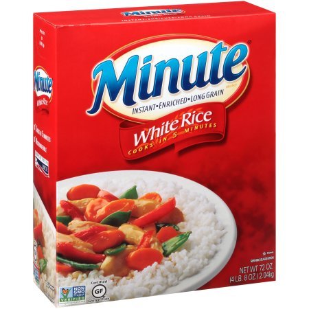 Minute Instant Enriched Long Grain White Rice, 72oz (3 Pack)