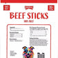 Irish Rover 100% Beef Stick Dog Treats, 30+ Sticks, 2.2 lbs