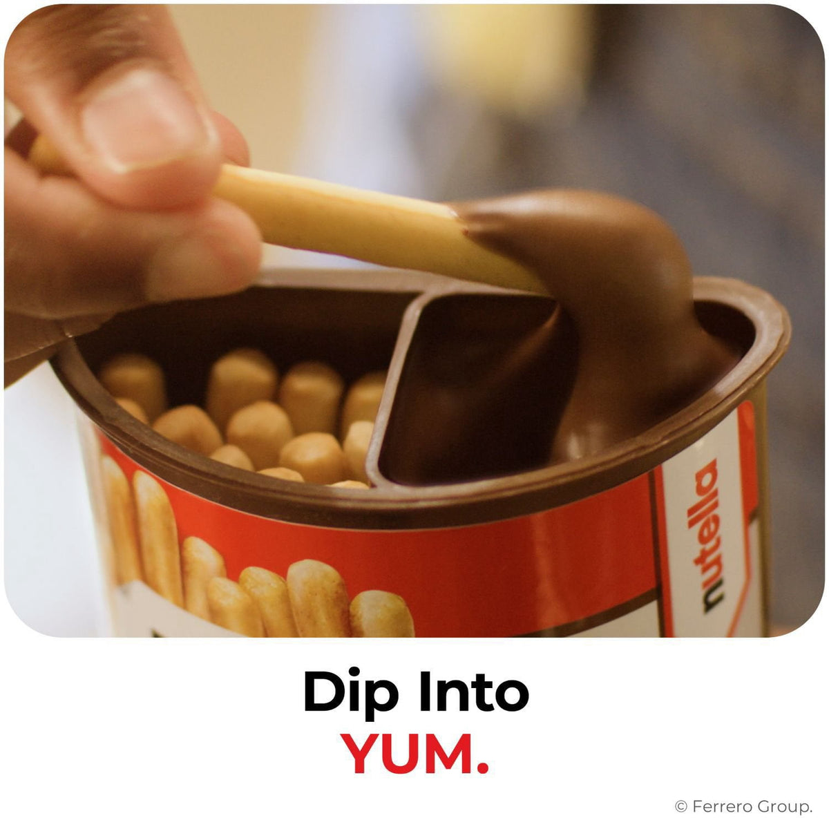 Nutella & GO! Hazelnut and Cocoa Spread + Breadsticks, 1.8 oz., 16 pk.