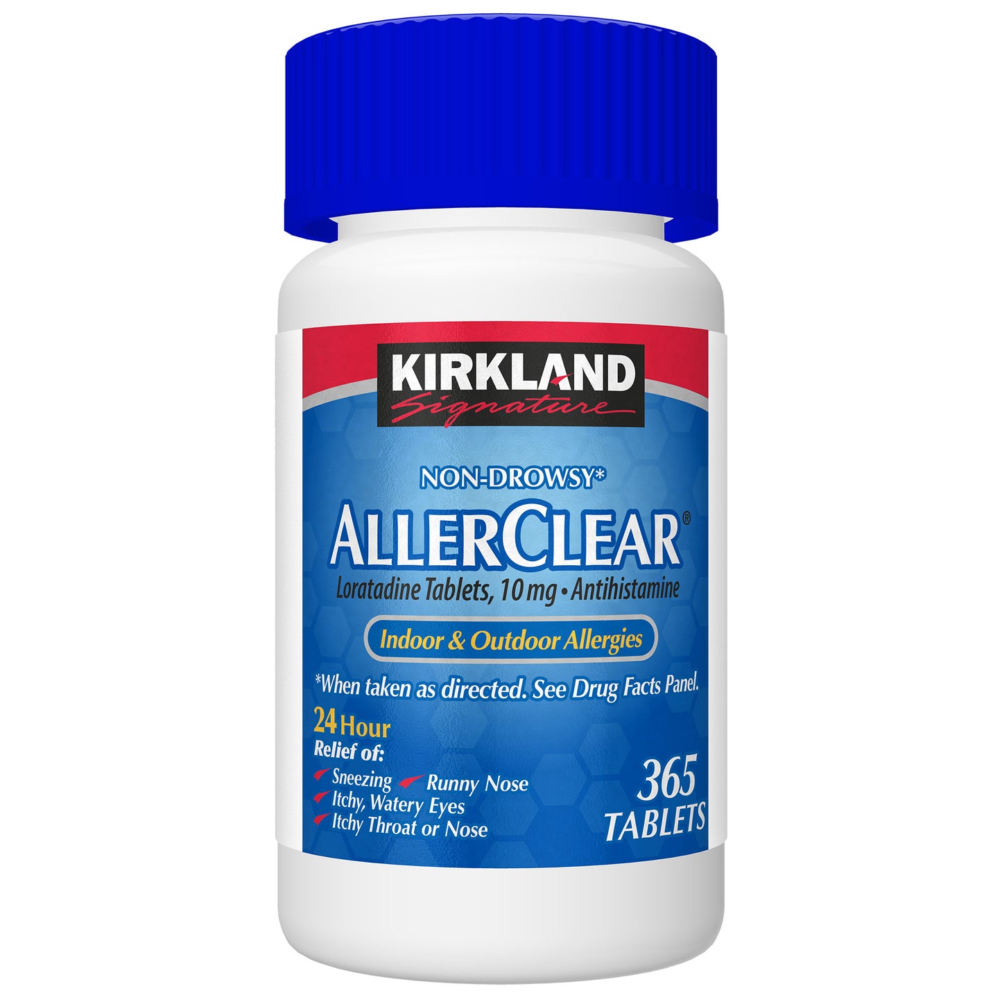 KIRKLAND SIGNATURE ALLERCLEAR 10MG. 365 TABLETS IL PRICE