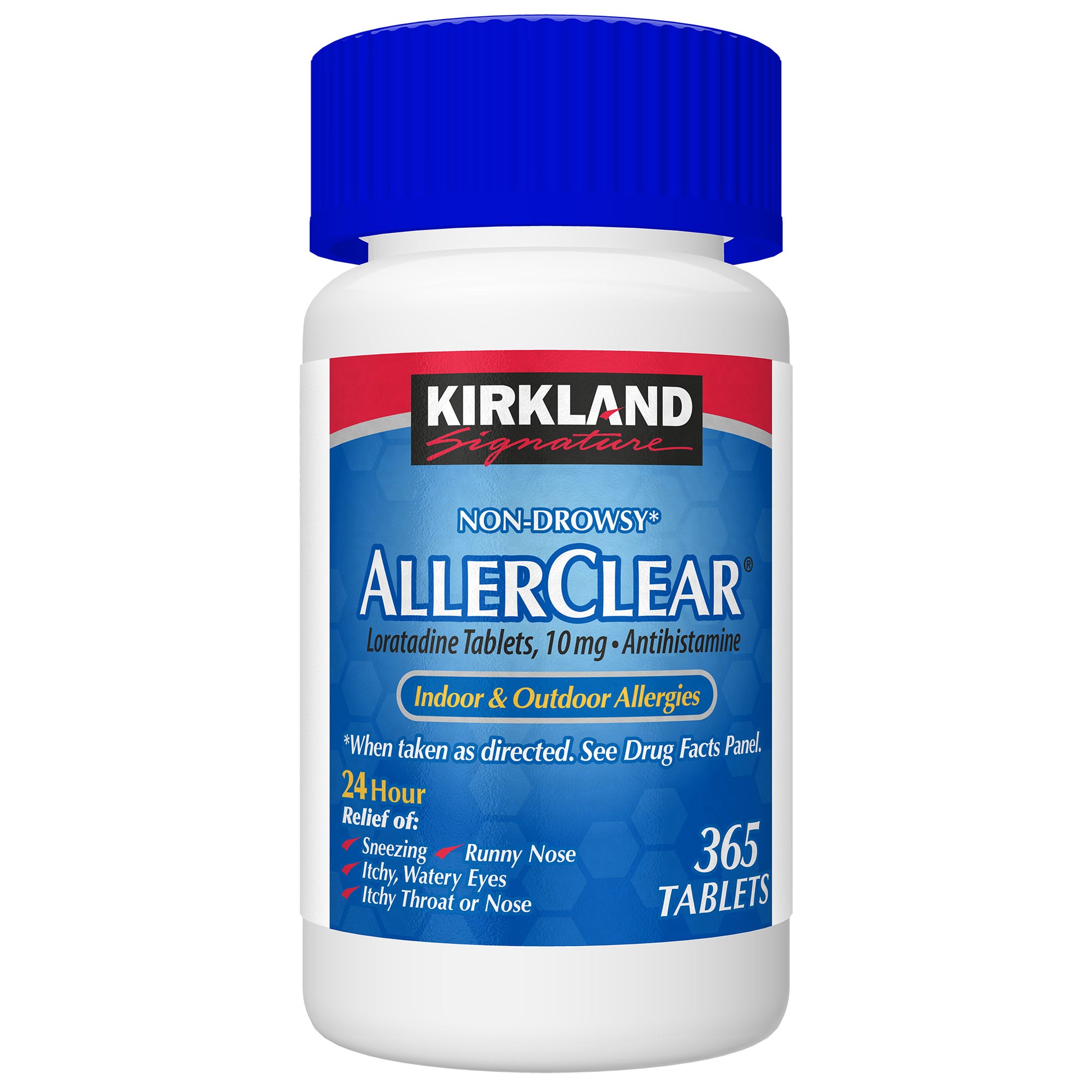 KIRKLAND SIGNATURE ALLERCLEAR 10MG. 365 TABLETS IL PRICE