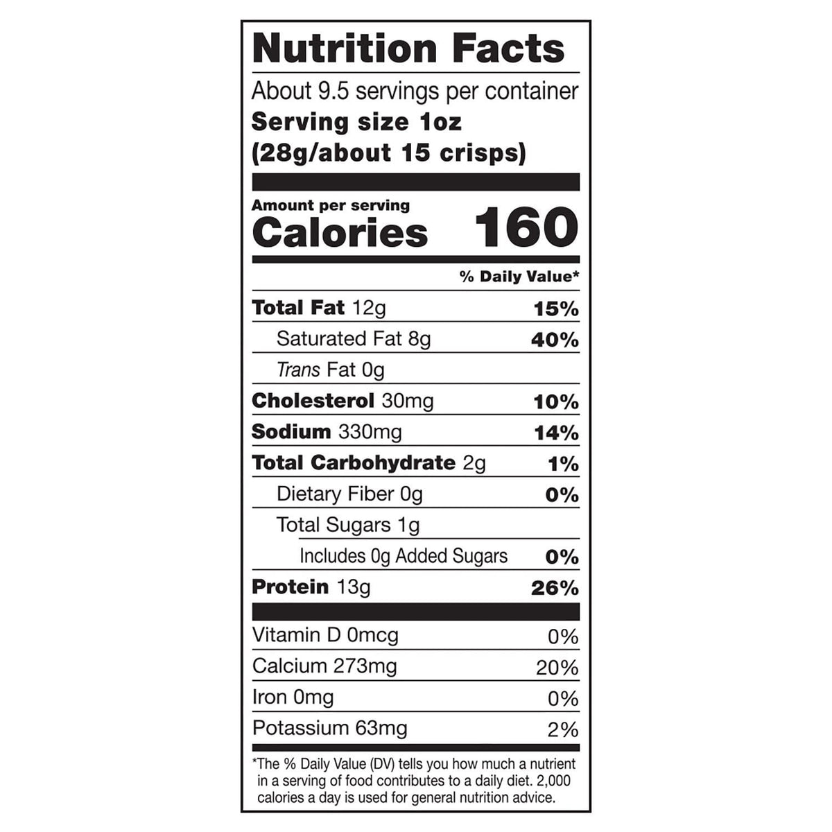 Sonoma Creamery Pepperoni Pizza Cheese Crisps, 9.5oz.