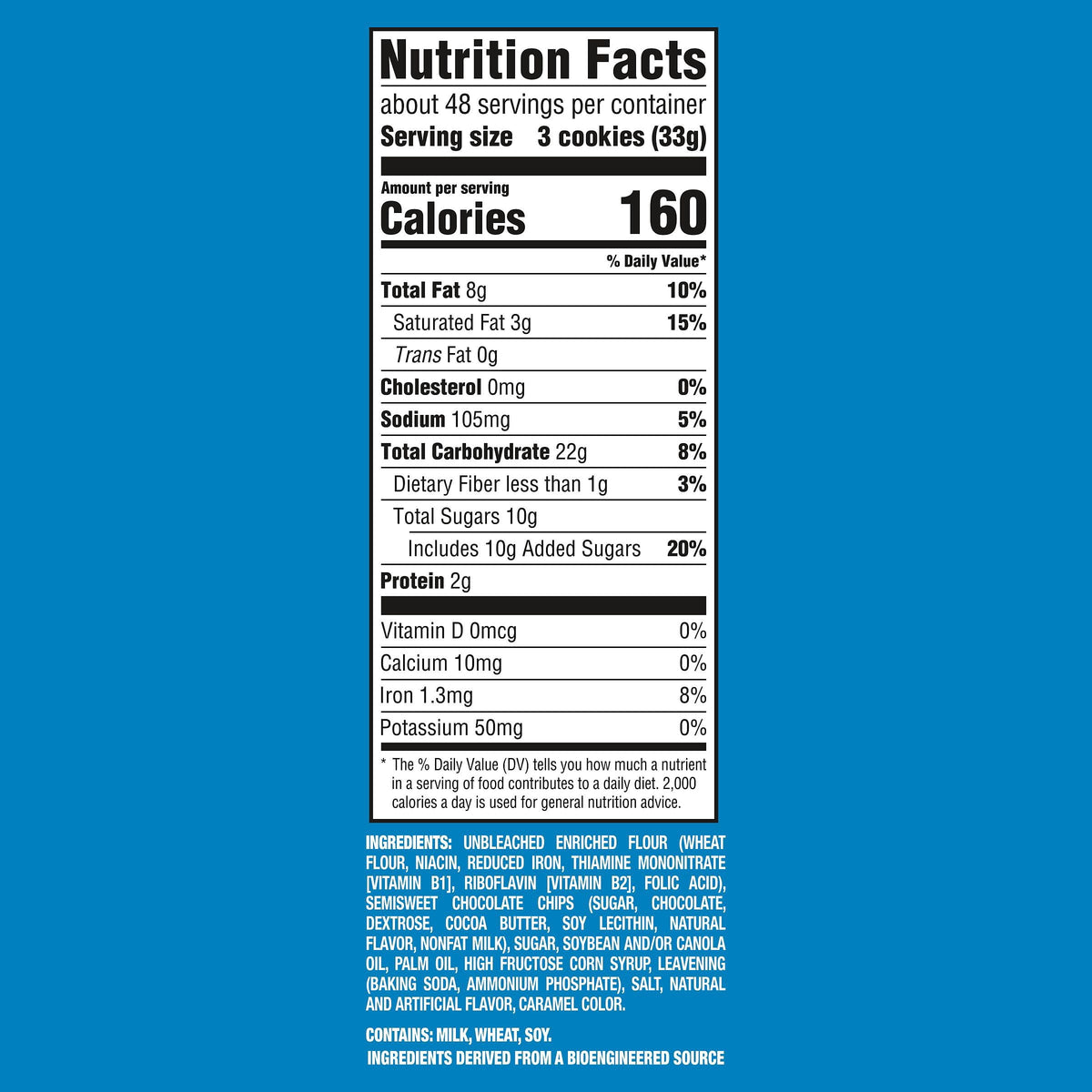 CHIPS AHOY! Chocolate Chip Cookies, Family Size, 18.2 oz., 3 pk.