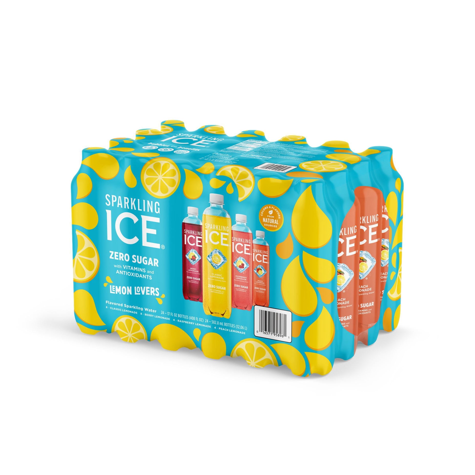 Sparkling Ice Summer Lemonade Variety Pack, 17 fl. oz., 24 pk.