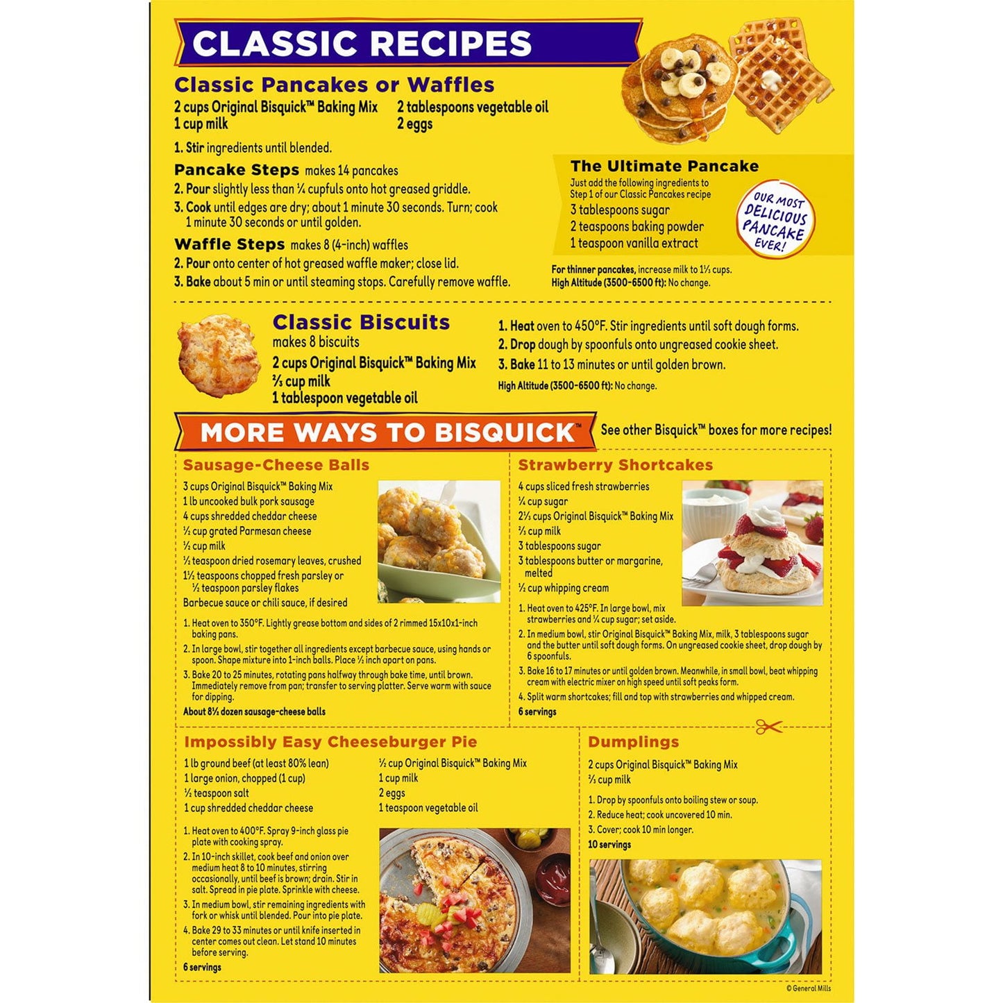 Bisquick Original Pancake and Baking Mix, 96 oz.