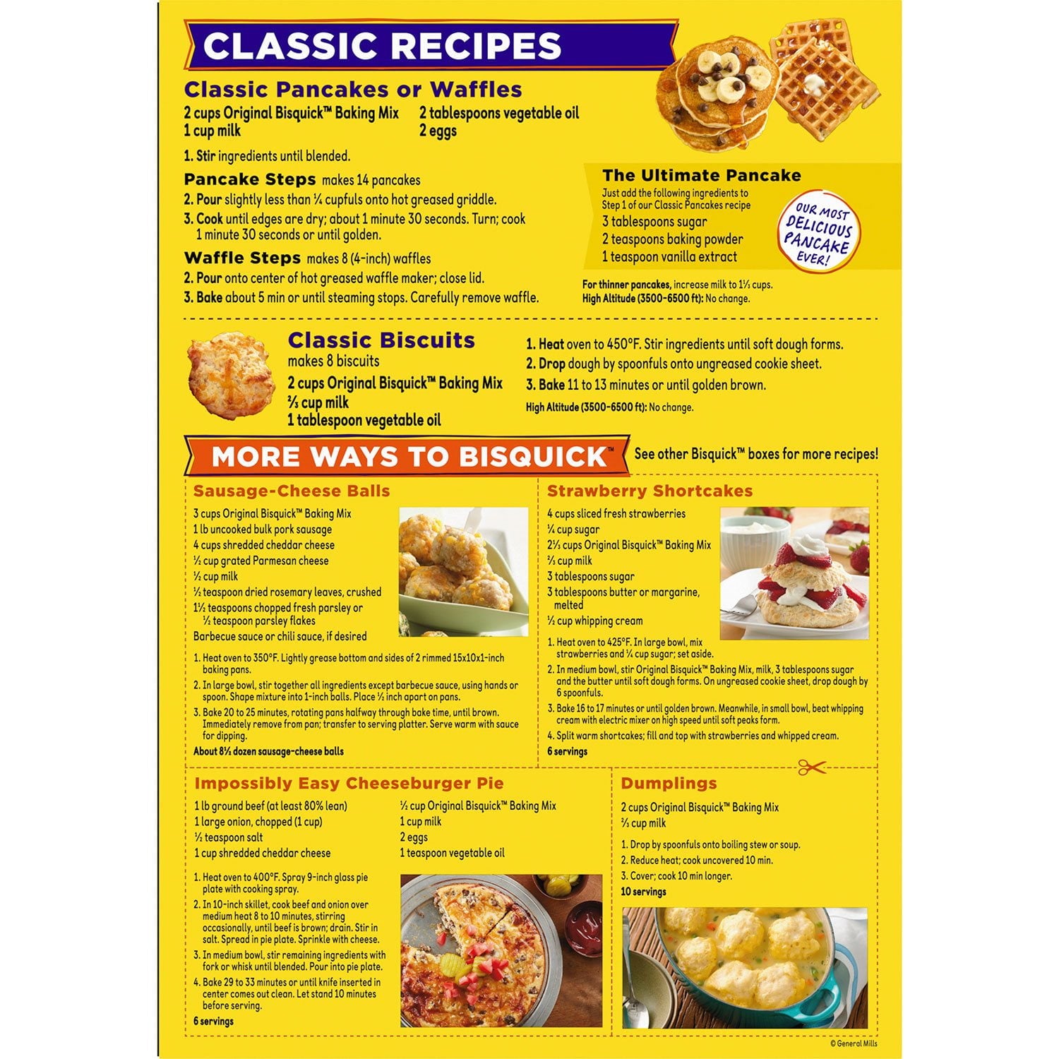 Bisquick Original Pancake and Baking Mix, 96 oz.