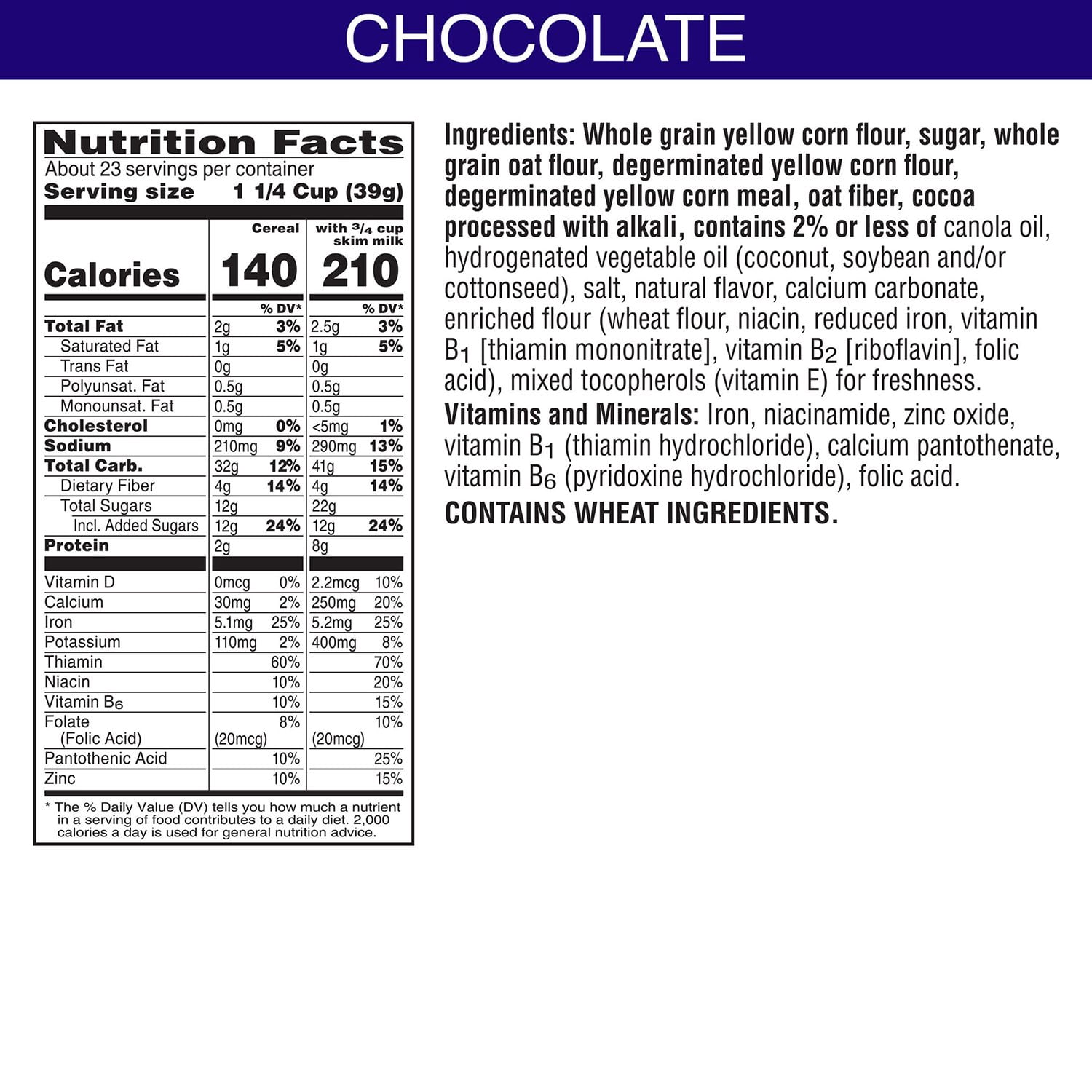 Cocoa Loops Cereal, 31 oz.