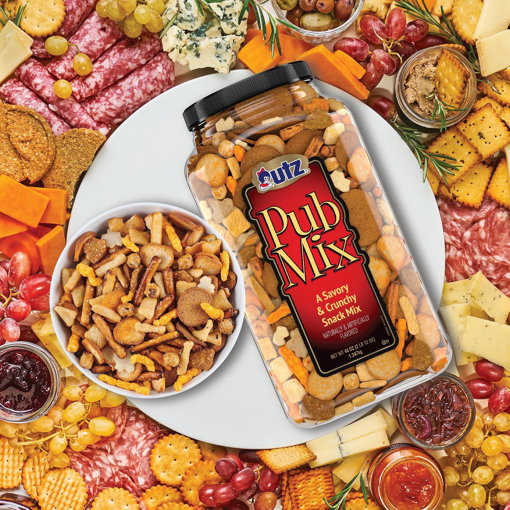 Utz Pub Mix, 44 oz.