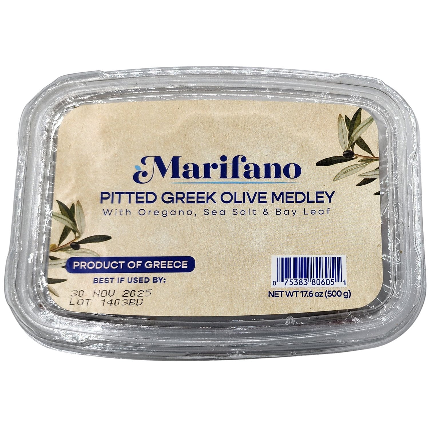 Marifano Pitted Greek Olive Medley, 17.64 oz.