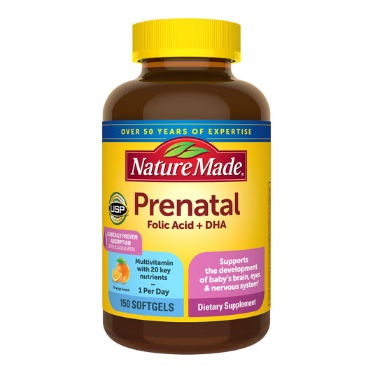 NATURE MADE PRENATAL + DHA 150 COUNT
