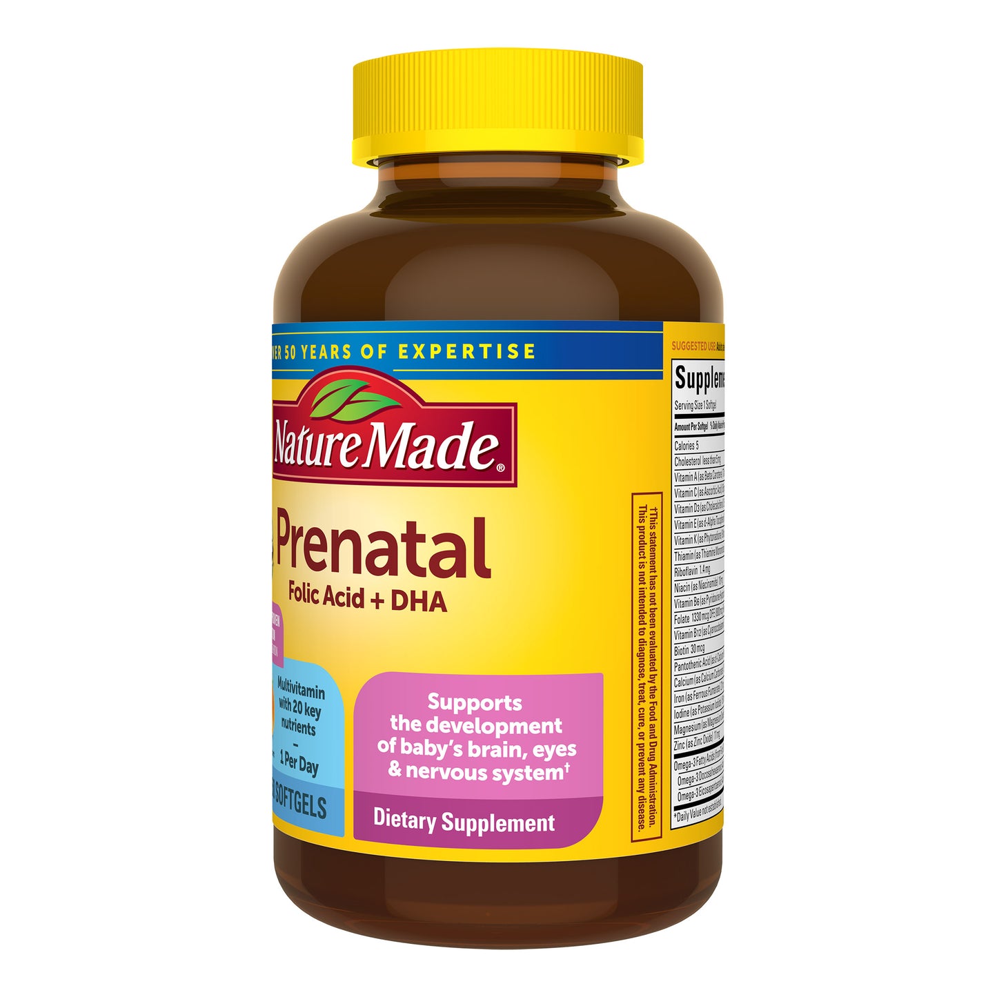 NATURE MADE PRENATAL + DHA 150 COUNT