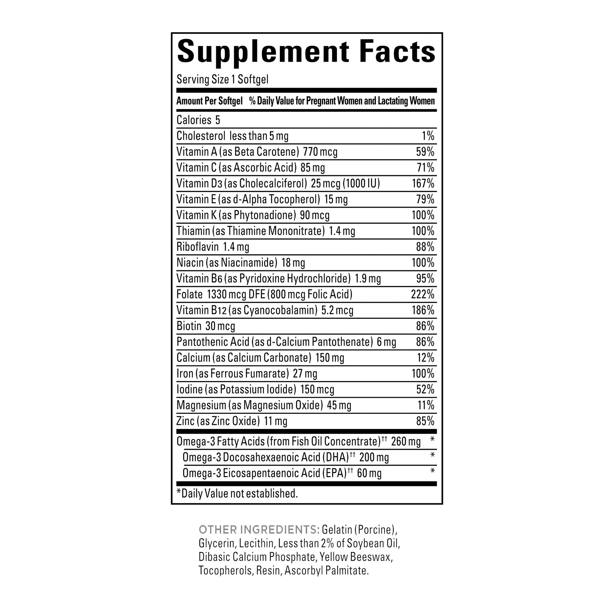 NATURE MADE PRENATAL + DHA 150 COUNT