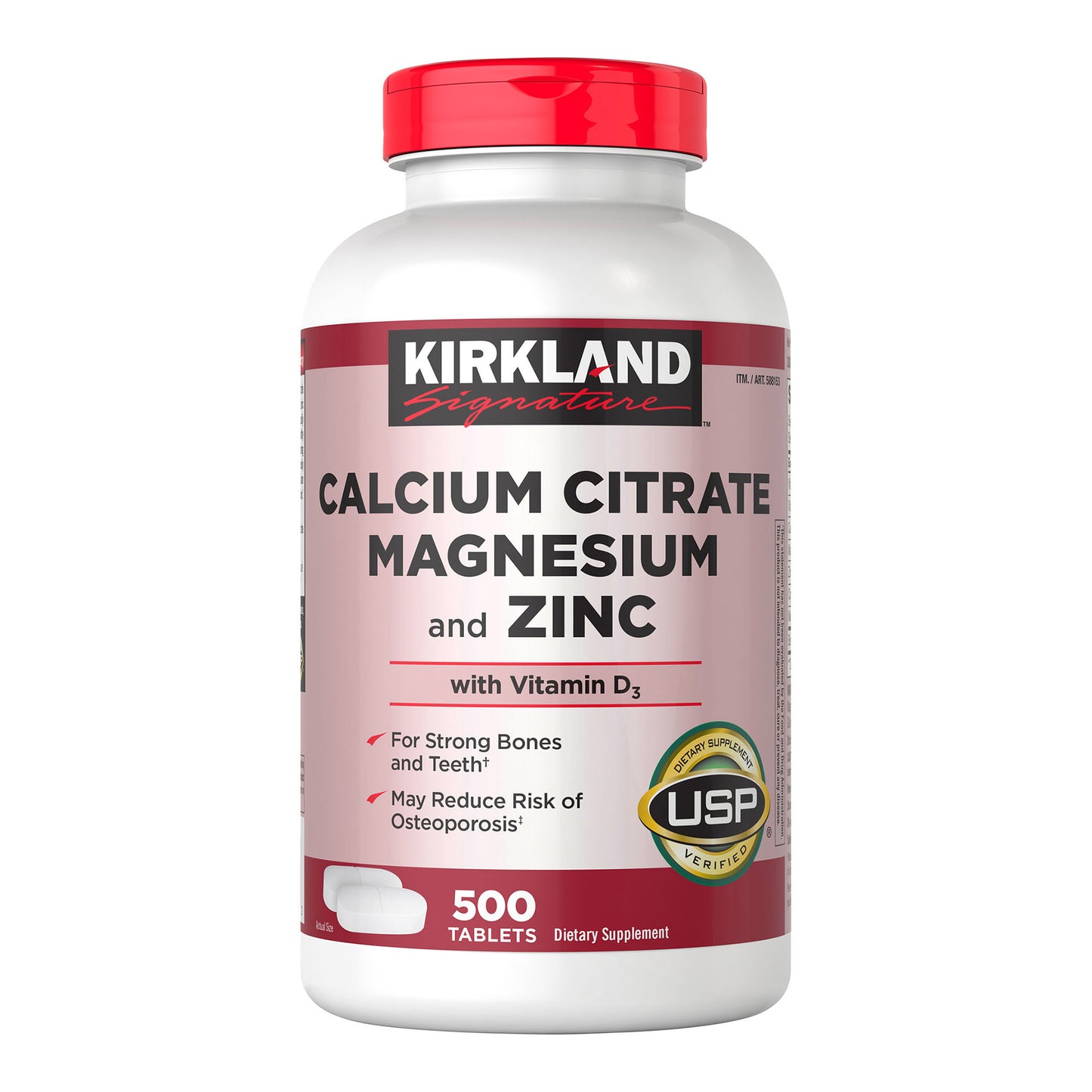 KIRKLAND SIGNATURE CALCIUM CITRATE 500 CT • MEDICARE OTC ELIGIBLE • CHECK PLAN FOR DETAILS