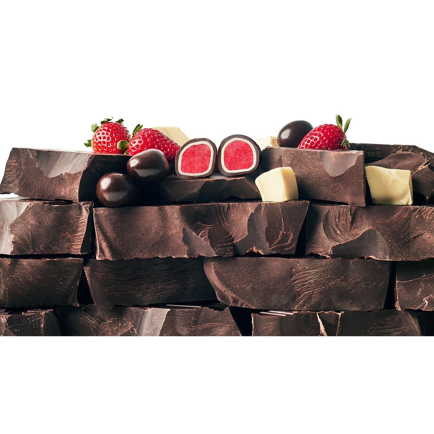 Tru Fru Dark and White Chocolate Freeze-Dried Strawberries, 13 oz.