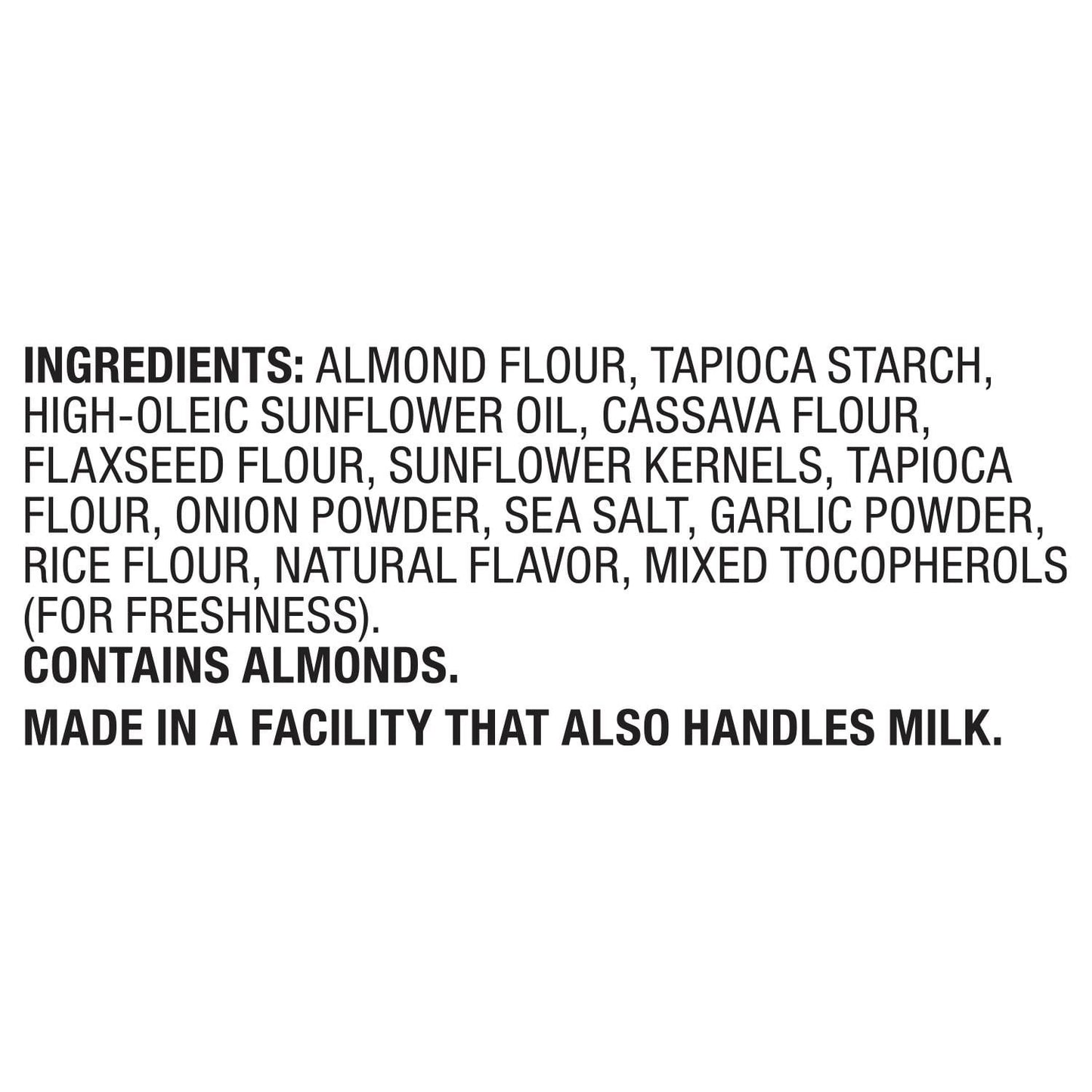 Member's Mark Almond Flour Crackers with Sea Salt, 20 oz.