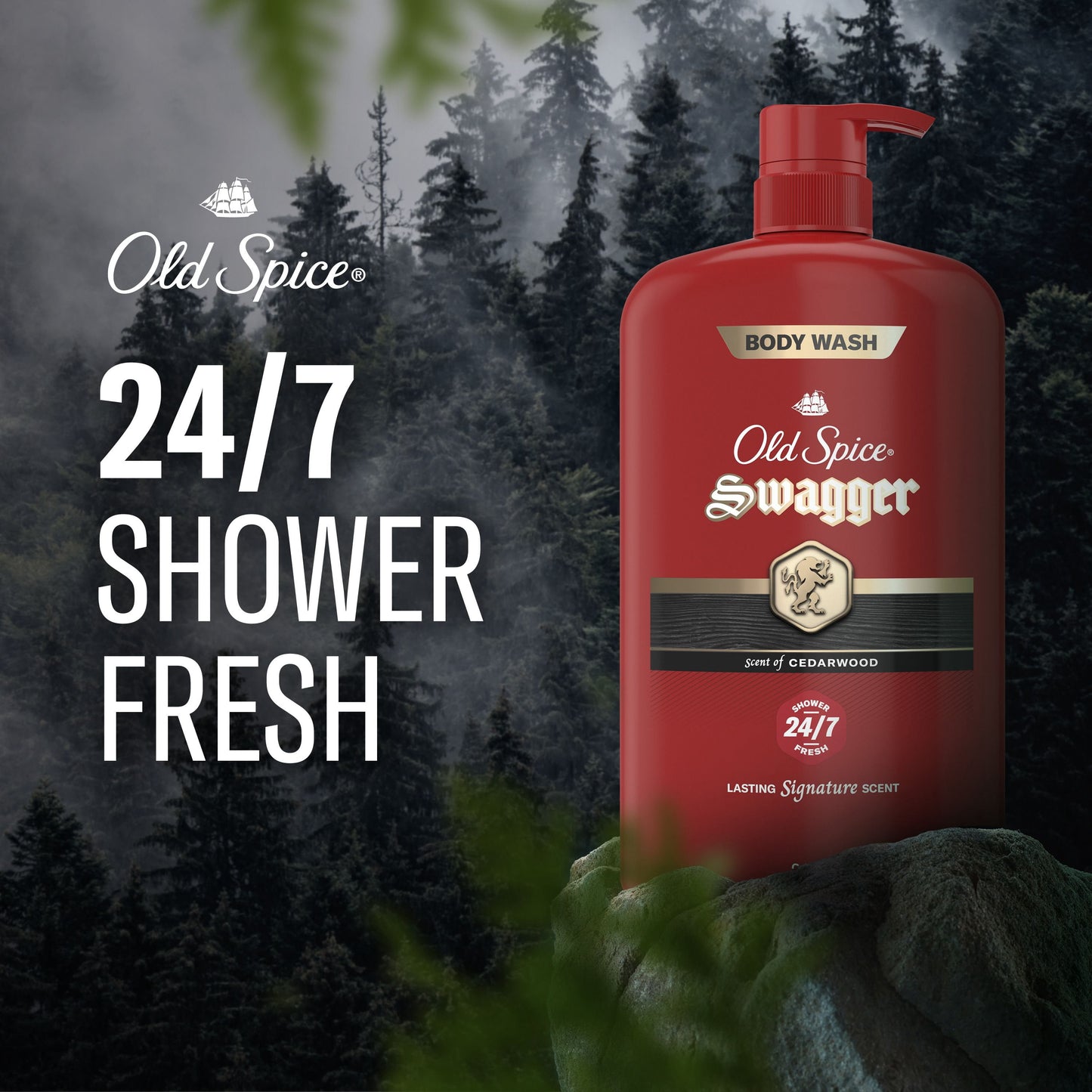 Old Spice Swagger Red Collection Men's Body Wash, 34.3 fl. oz., 2 pk.