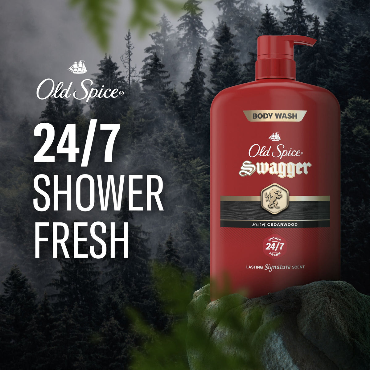 Old Spice Swagger Red Collection Men's Body Wash, 34.3 fl. oz., 2 pk.
