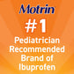Children's Motrin Pain Reliever/Fever Reducer NSAID, 100 mg Ibuprofen, Original Berry 4 oz., 3 pk.