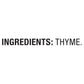 Member's Mark Thyme Leaves, 8.25 oz.