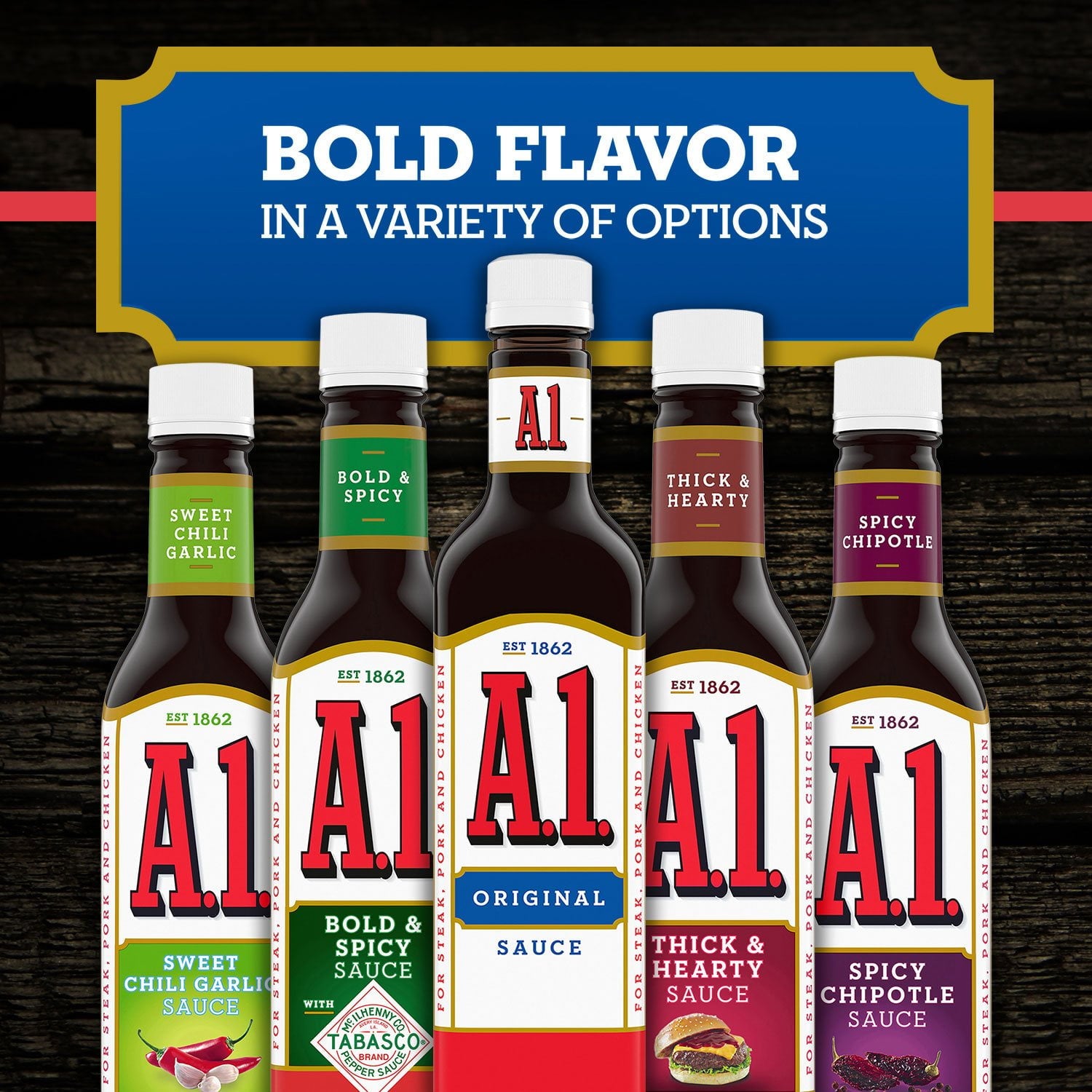 A.1. Original Steak Sauce, 15 oz., 2 pk.