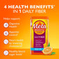 Metamucil Psyllium 4in1 Fiber Sugar-Free Powder, Orange, 26.6 oz., 2 pk.