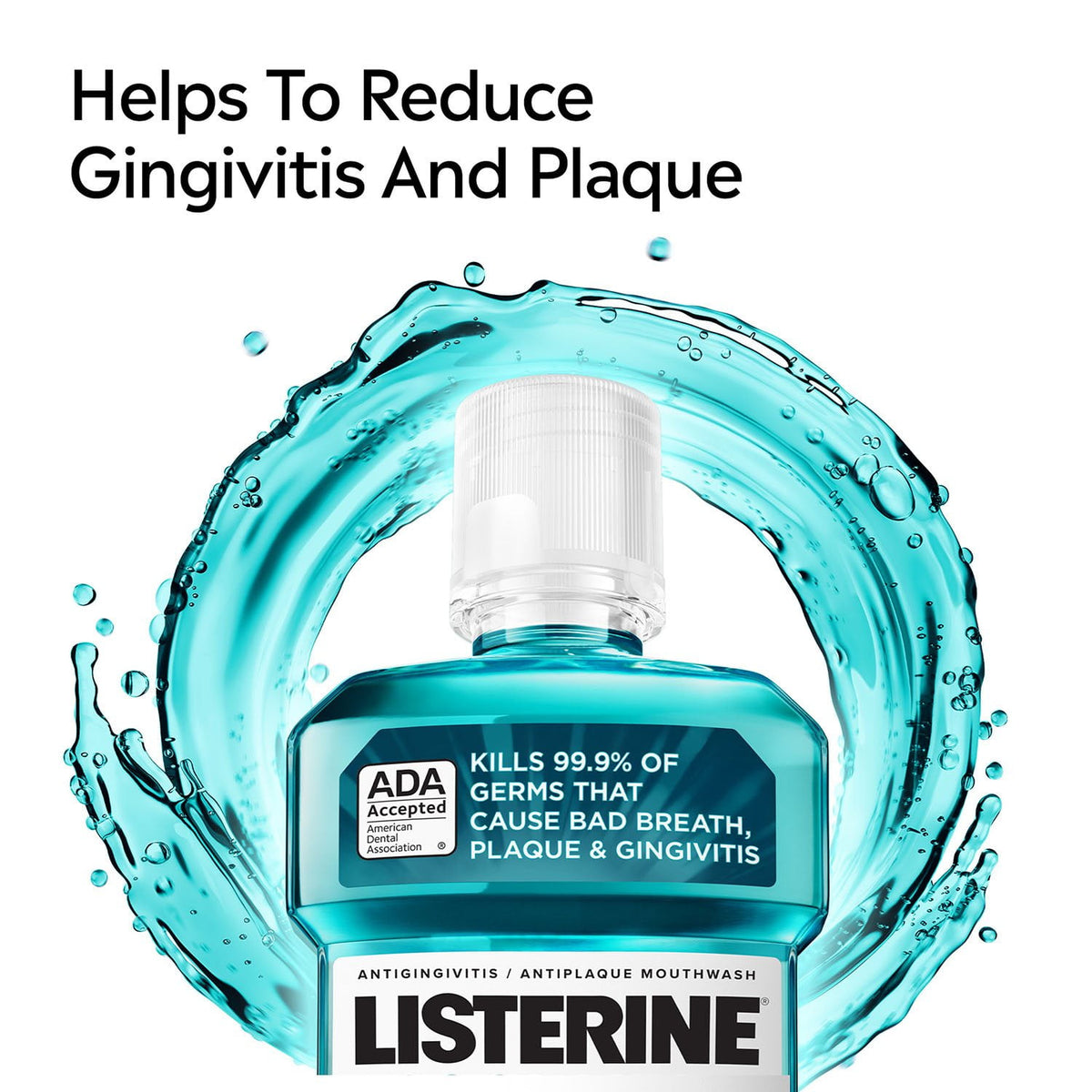 Listerine Cool Mint Antiseptic Mouthwash, 50.7 fl. oz., 2 pk.