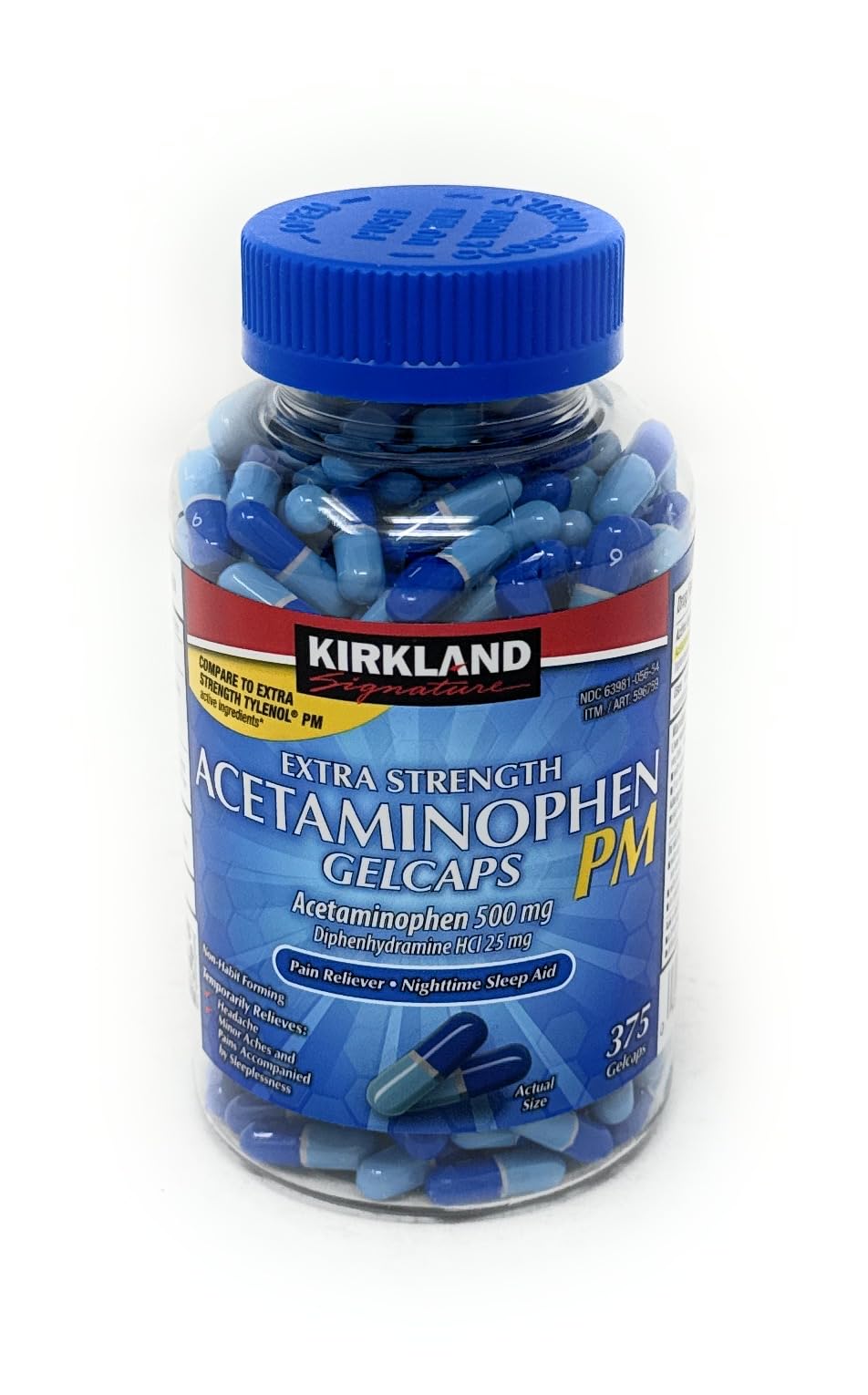 KIRKLAND SIGNATURE ACETAMINOPHEN 500MG PM 375 COUNT