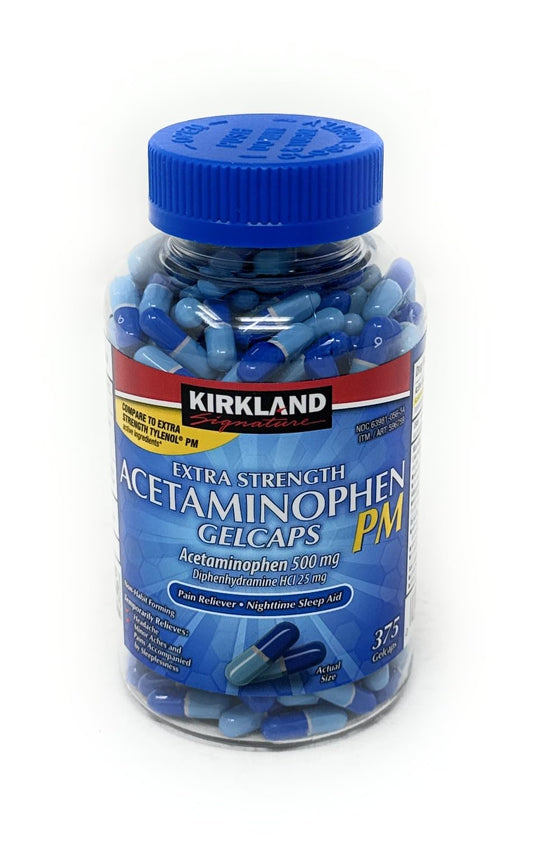 KIRKLAND SIGNATURE ACETAMINOPHEN 500MG PM 375 COUNT