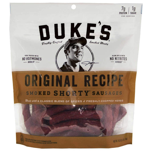 Product of Duke, Shorty Smoked Sausage Original, 16 ounces GlutenFree - No Preservatives