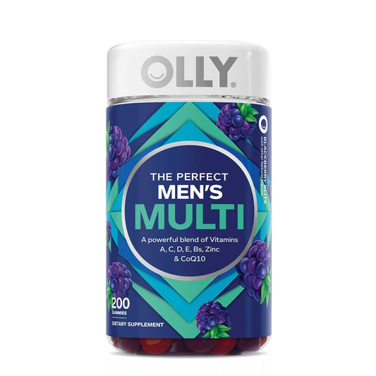 OLLY Men's MULTIVITAMIN Pack of 200 Gummies