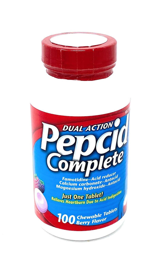 Pepcid Complete Chewable Tablet Berry 100 ct
