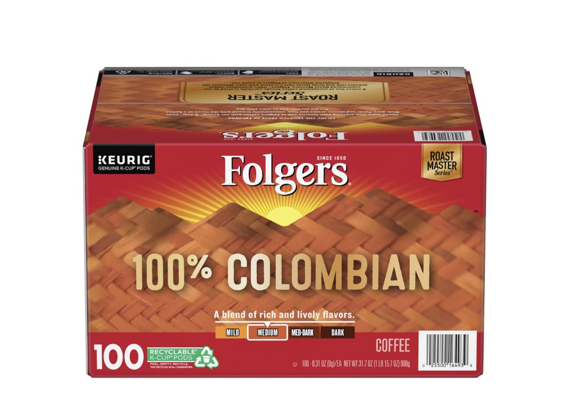 Folgers Classic Roast Coffee (100 K-Cups)