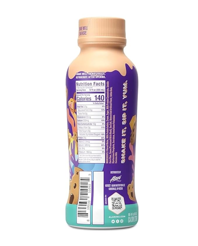 Alani Protein Shake Munchies 12 oz (6 Bottles, 72 oz)