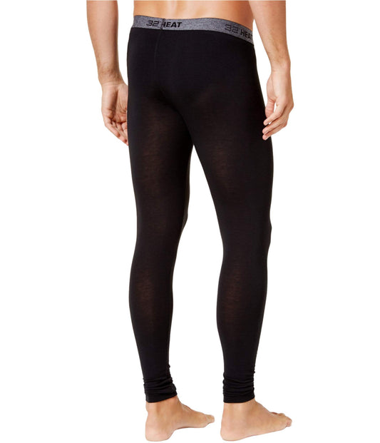 32 Degrees Mens Base Layer Leggings Black XL