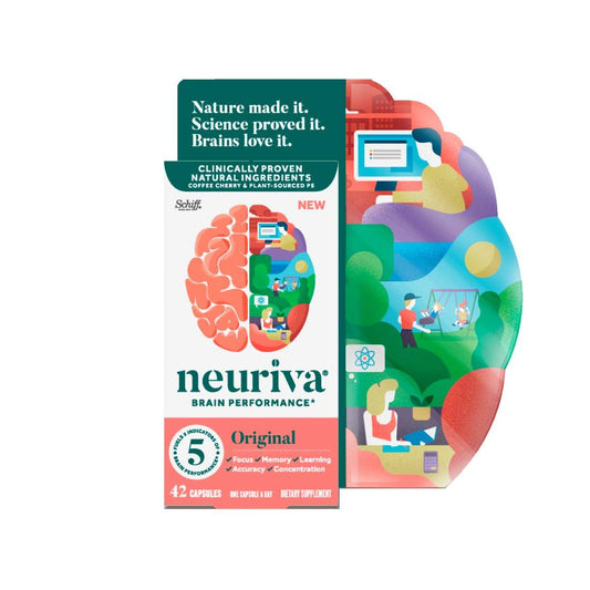 Neuriva Brain Supplement Original, 42 Capsules