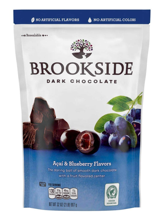 4 Set - Product of Brookside Dark Chocolate Acai, 32 oz.