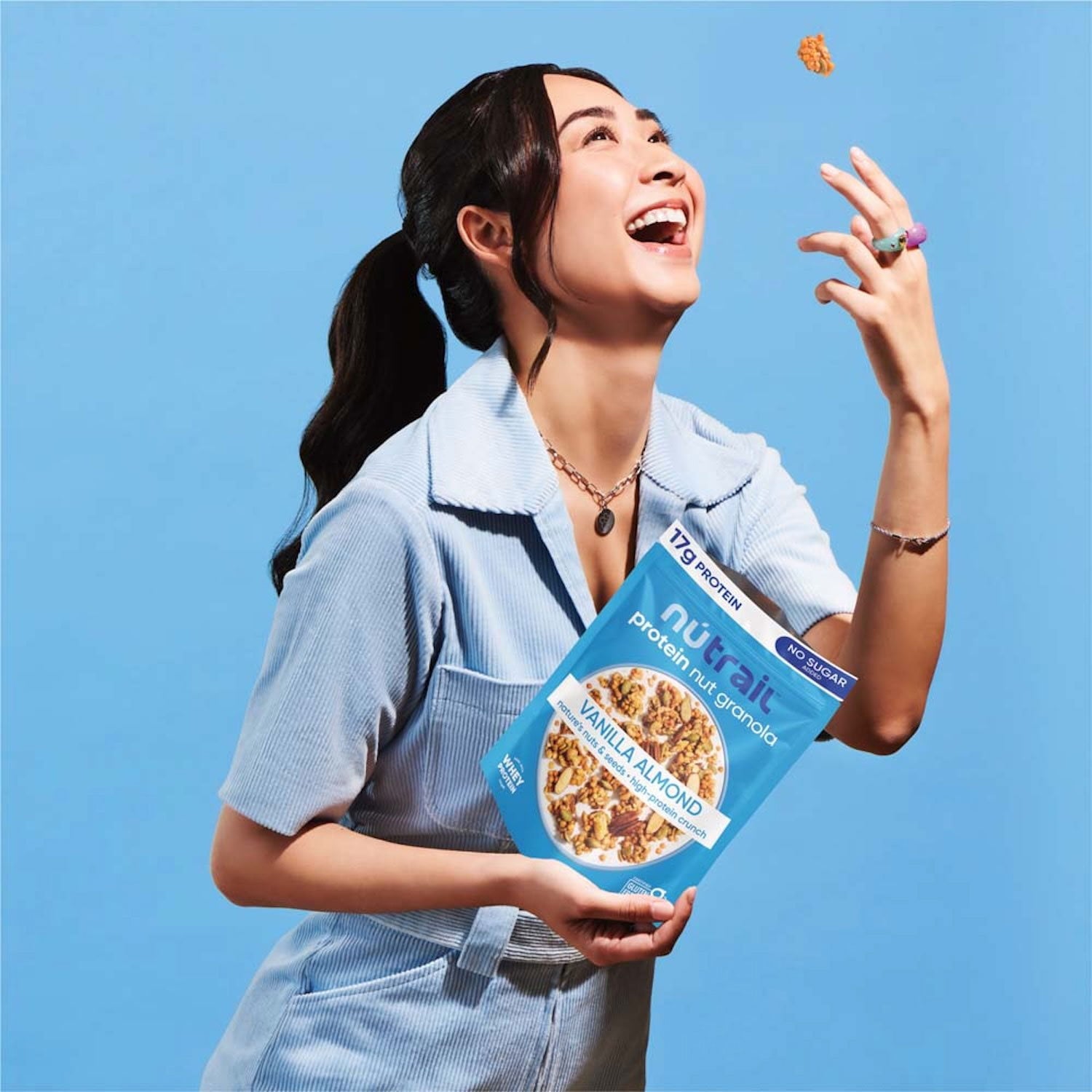 NuTrail Vanilla Almond Protein Granola, 20 oz.