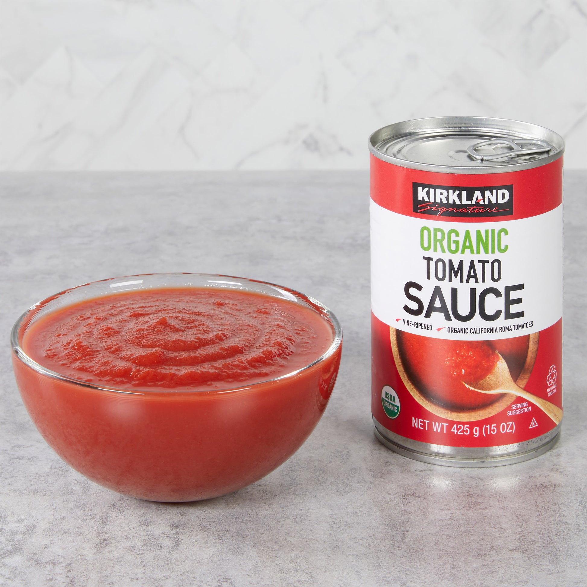KIRKLAND SIGNATURE ORGANIC TOMATO SAUCE 12/15 OZ