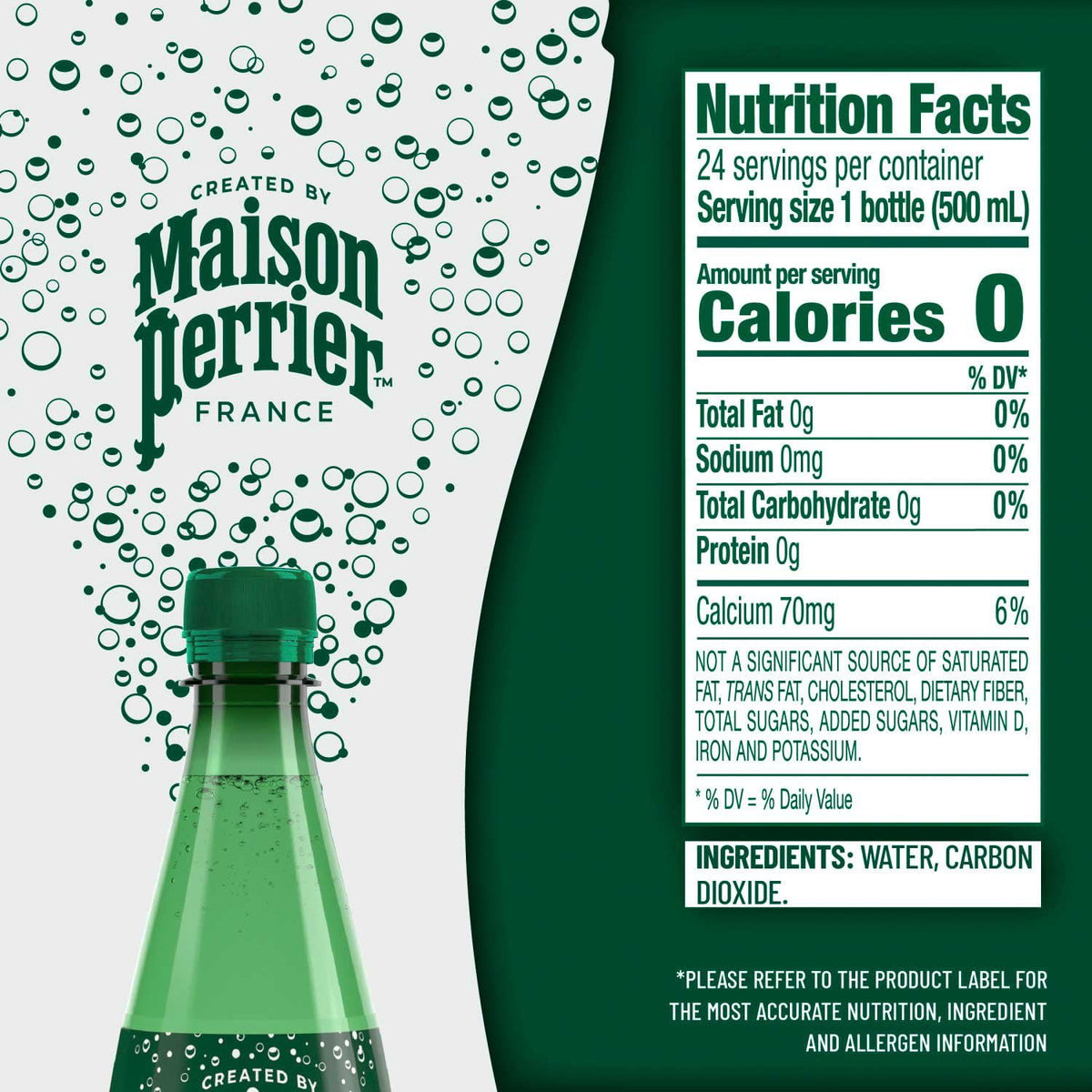 Maison Perrier Sparkling Water 16.9 fl. oz., 24 pk.