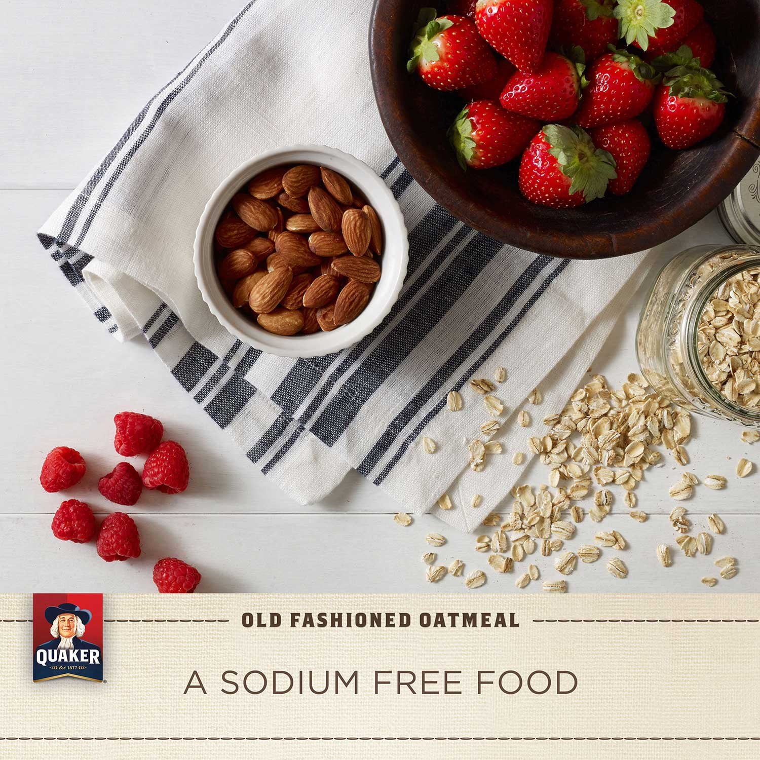 Quaker Old Fashioned Oats, 160 oz.