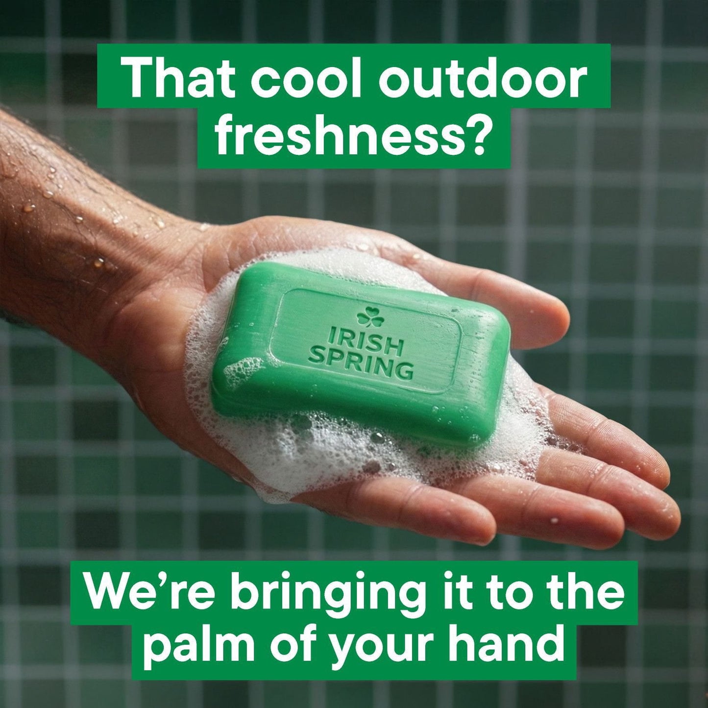 Irish Spring Bar Soap, Original Clean, 4 oz., 20 ct.
