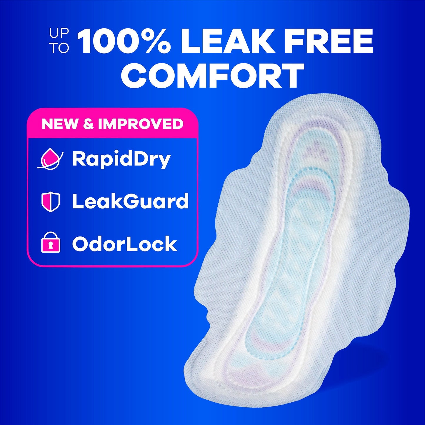 Always Ultra Thin Regular Pads with Wings, Size 1, 96 ct.
