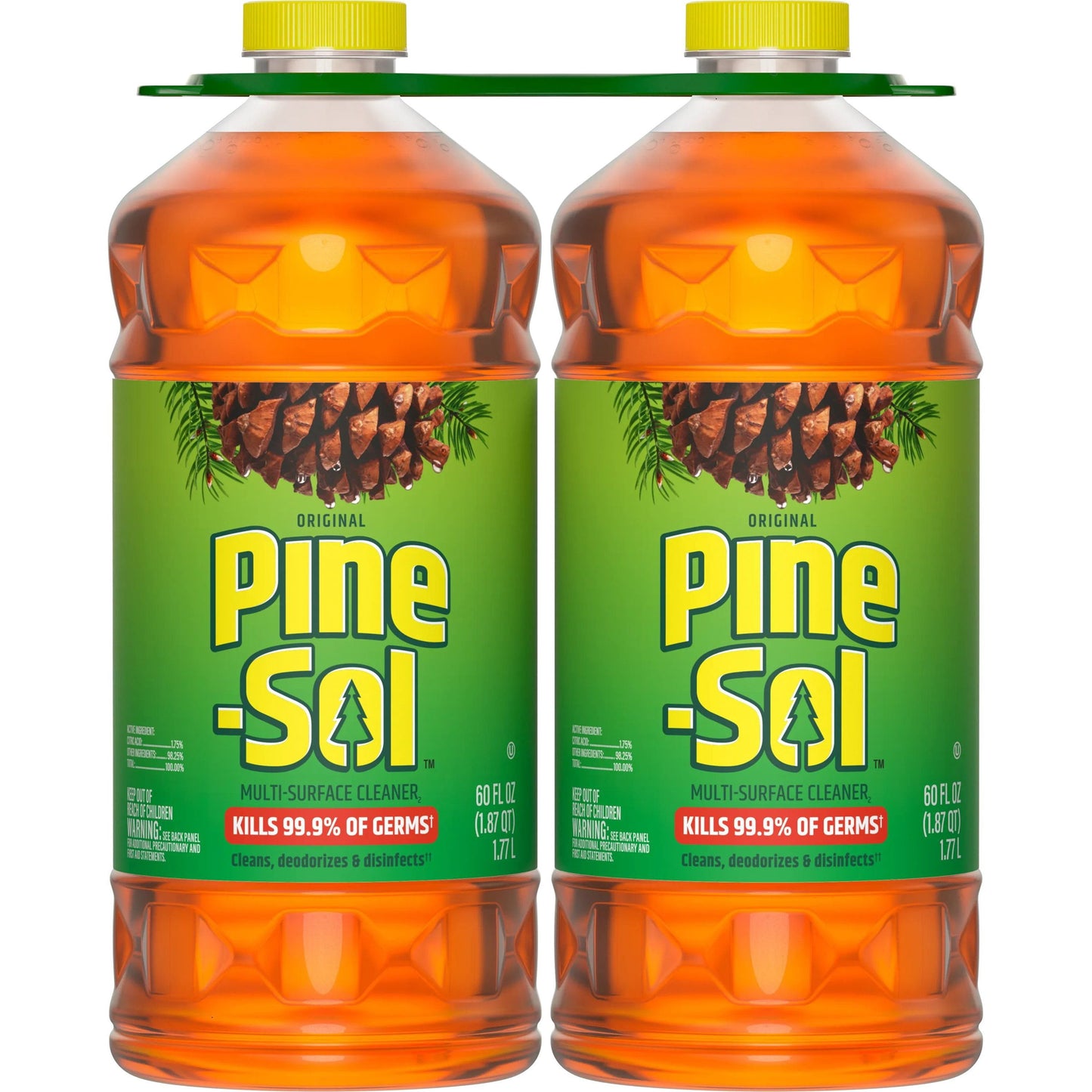 Pine-Sol Multi-Surface Cleaner, Pine Scent, 2 ct., 120 fl. oz.
