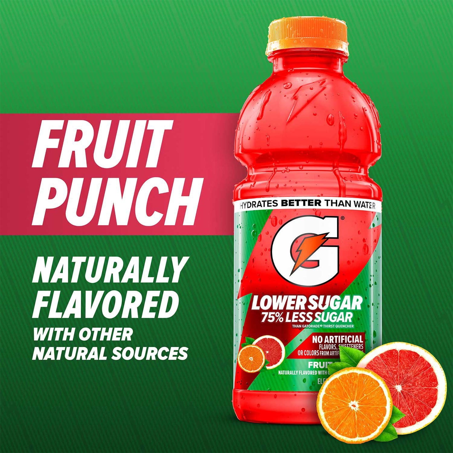 Gatorade Lower Sugar Electrolyte Beverage Variety pack, 12 fl. oz., 24 pk.