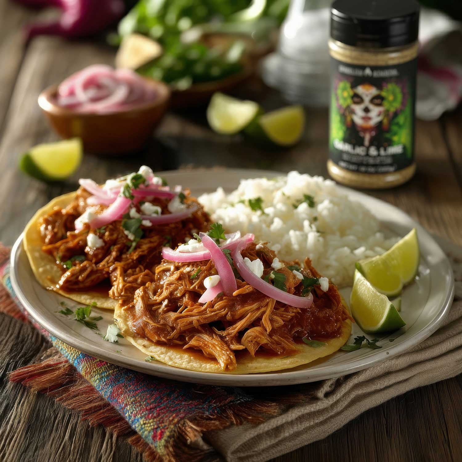 Spanglish Asadero Garlic & Lime Seasoning, 10 oz.