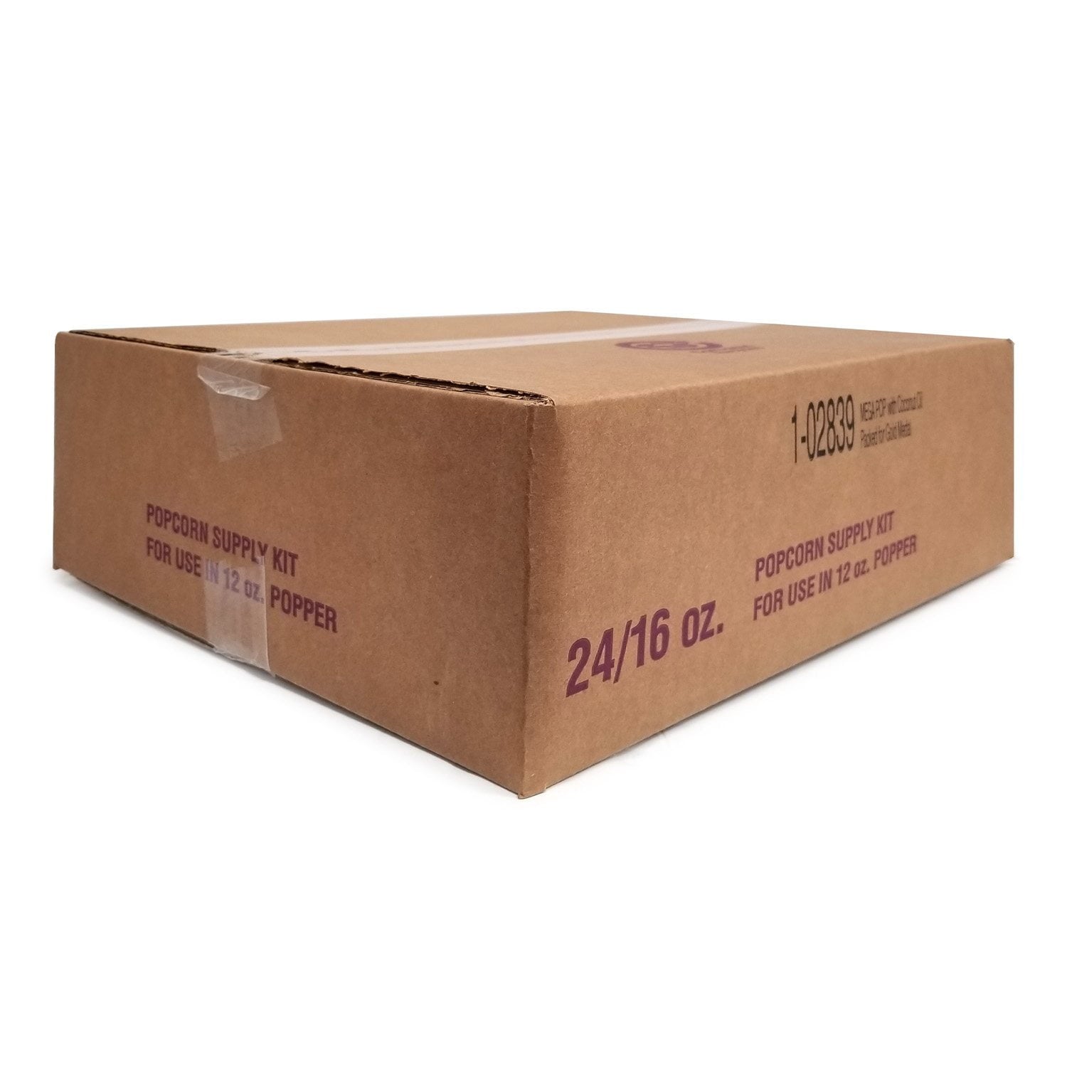 Gold Medal Mega Pop Popcorn Kits, 12 oz. kit, 24 ct.